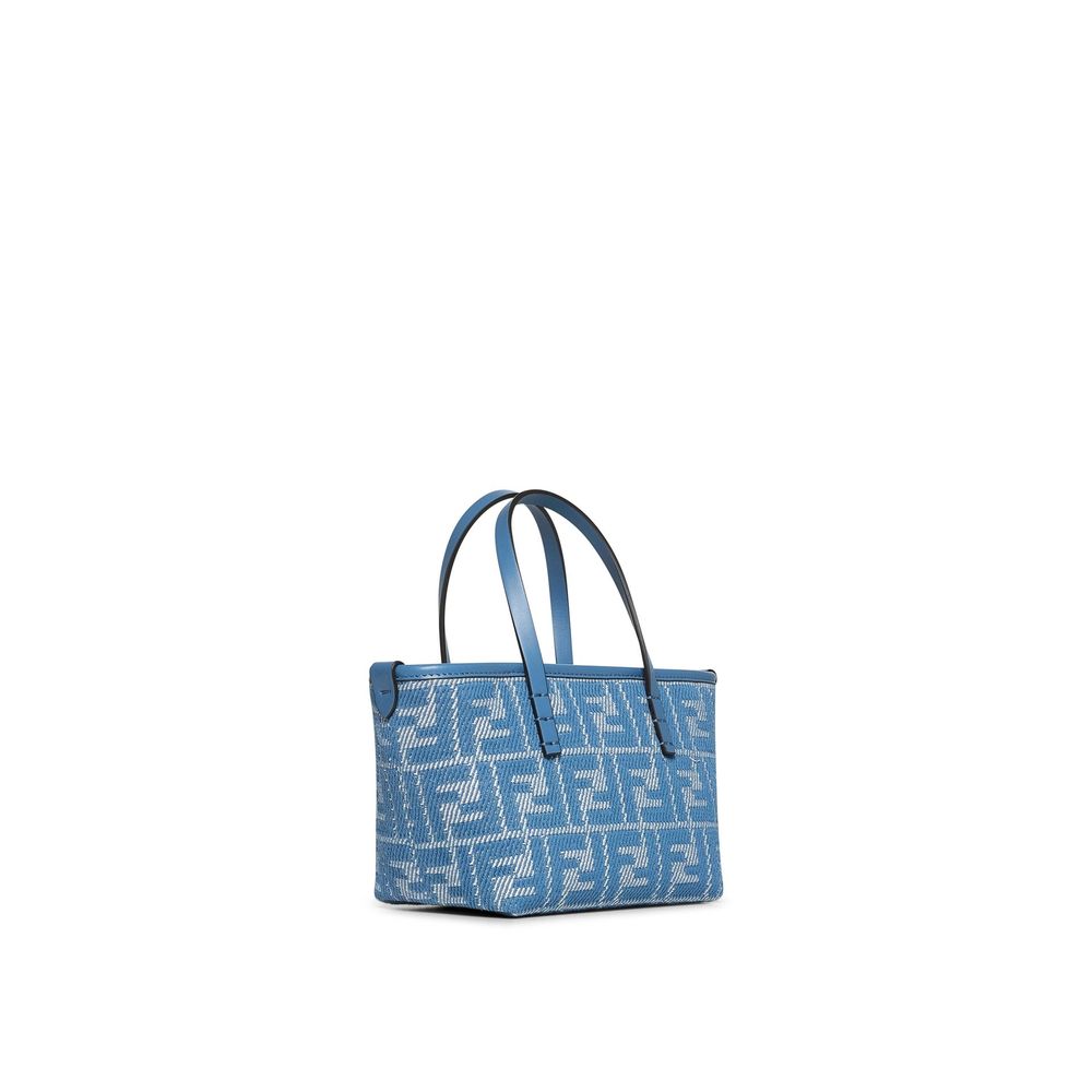 Fendi Blue Cotton Handbag | Regal Royce