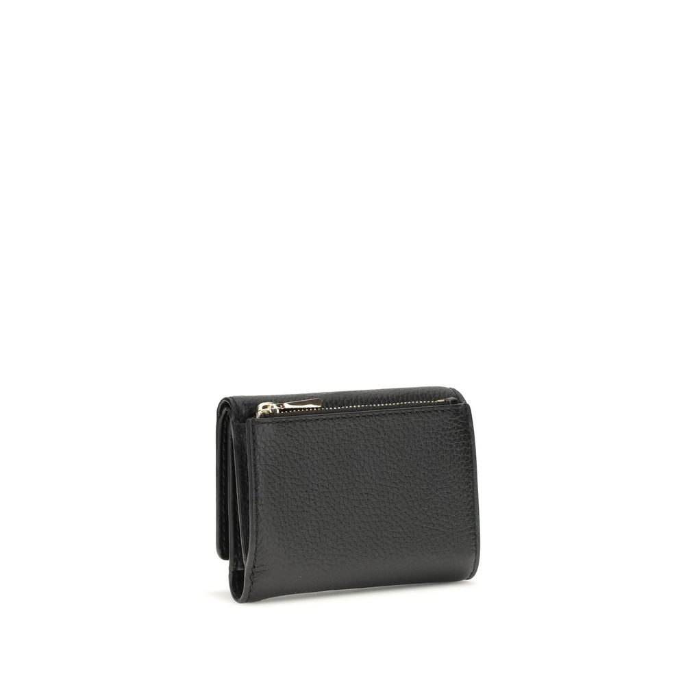 Michael Kors Black Calf Leather Bos Taurus Wallet | Regal Royce