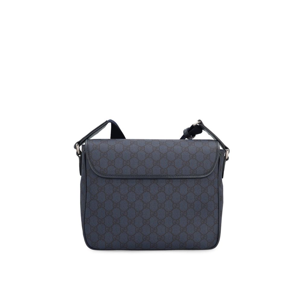Gucci Blue Fabric Shoulder Bag | Regal Royce