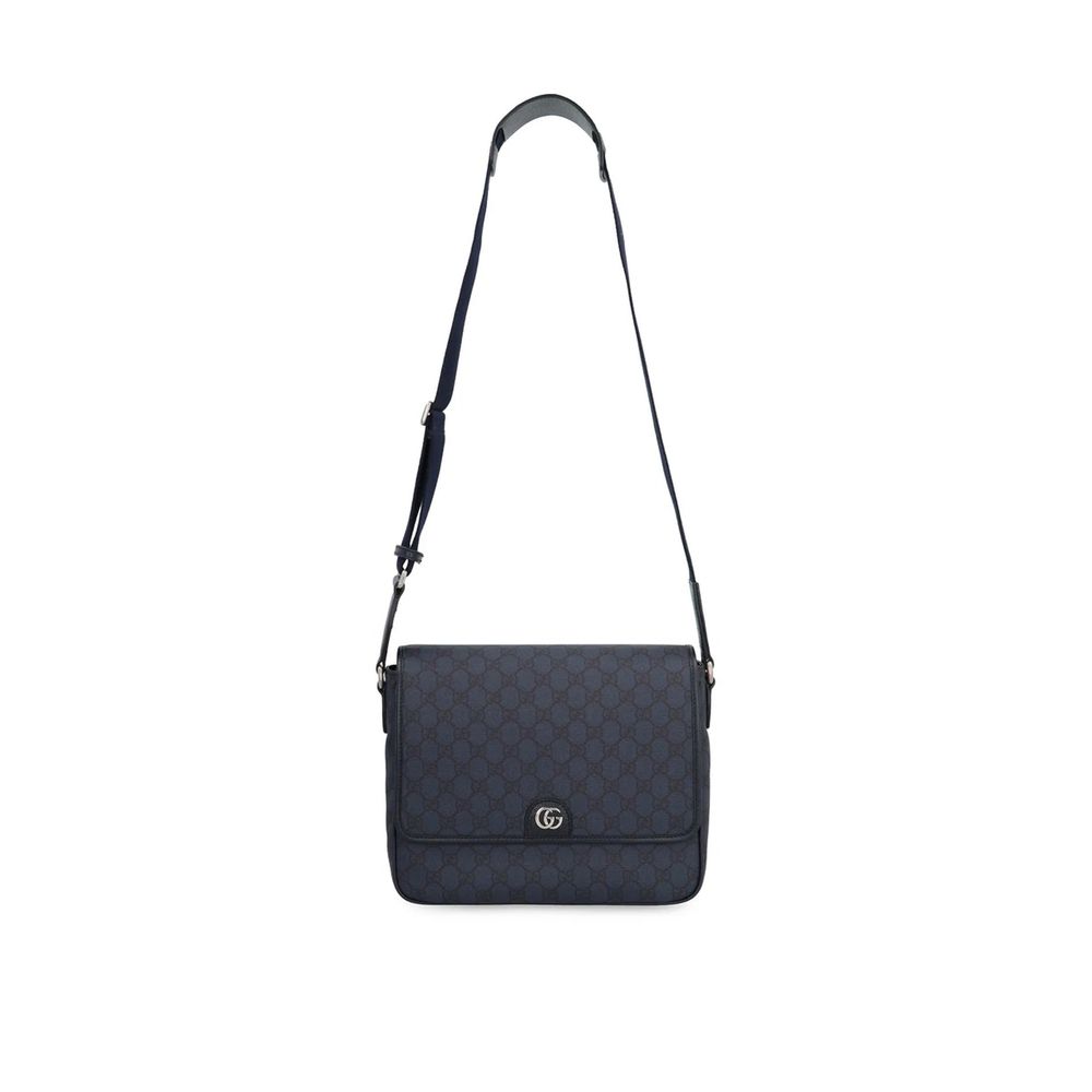 Gucci Blue Fabric Shoulder Bag | Regal Royce