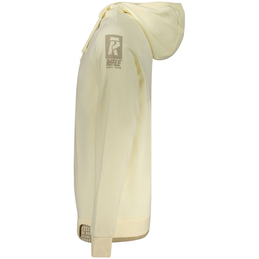 Rifle White Cotton Men's Sweatshirt | Regal Royce