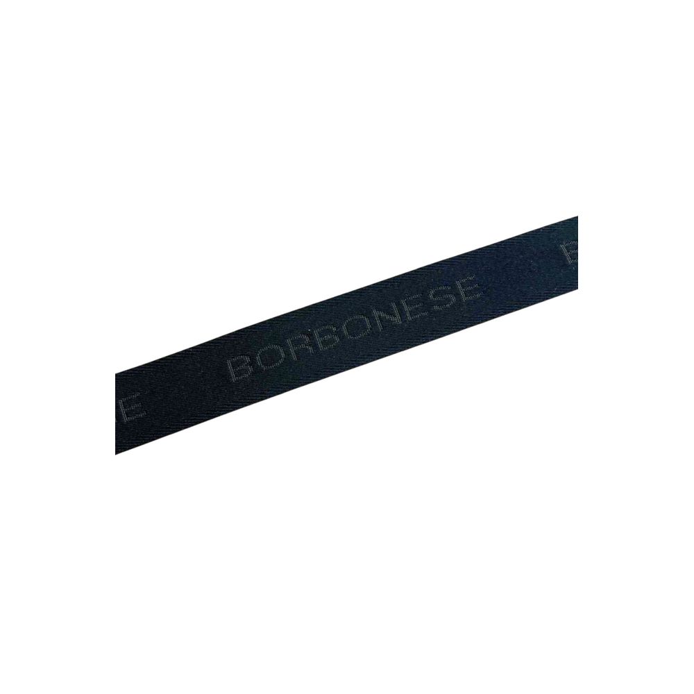 Borbonese Black Polyester Men's Belt | Regal Royce