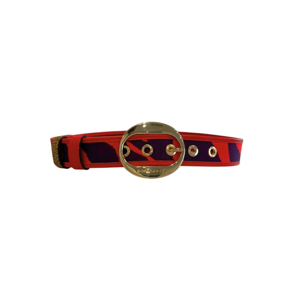 Borbonese Orange Genuine Leather Women Belt | Regal Royce