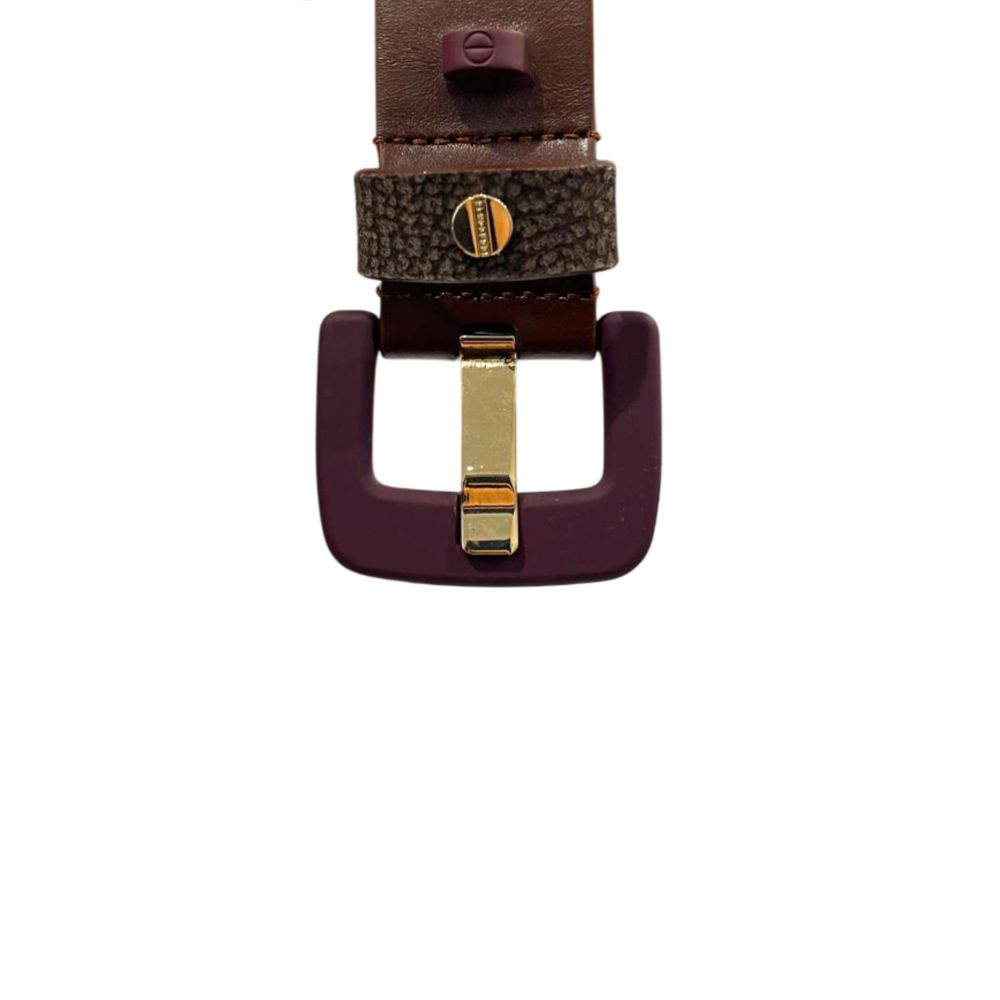 Borbonese Brown Genuine Leather Women Belt | Regal Royce
