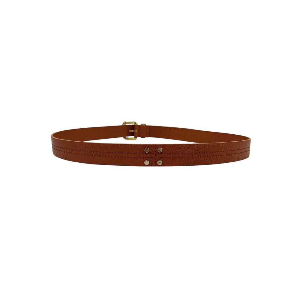 Borbonese Brown Genuine Leather Women Belt | Regal Royce
