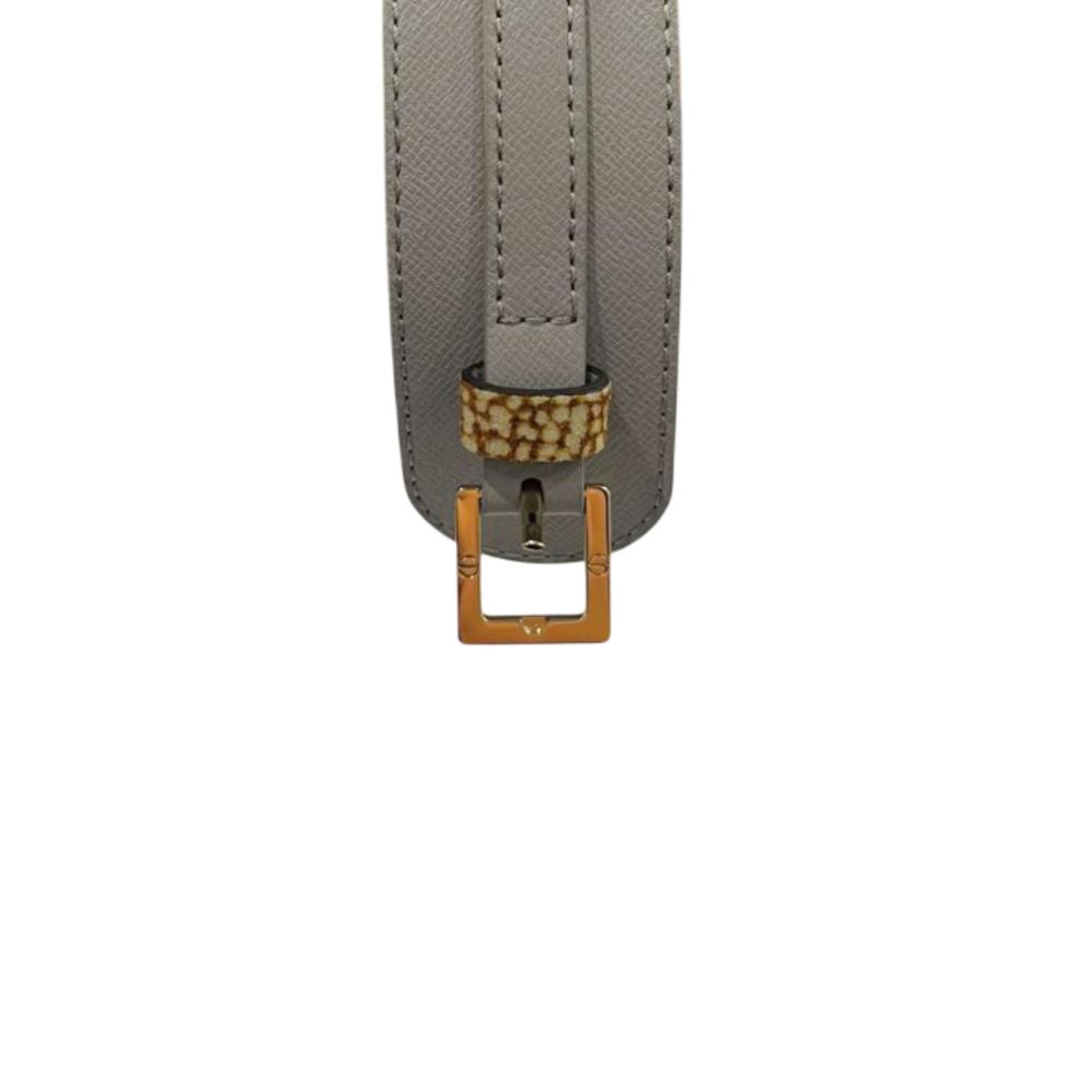 Borbonese Grey Genuine Leather Women's Belt | Regal Royce