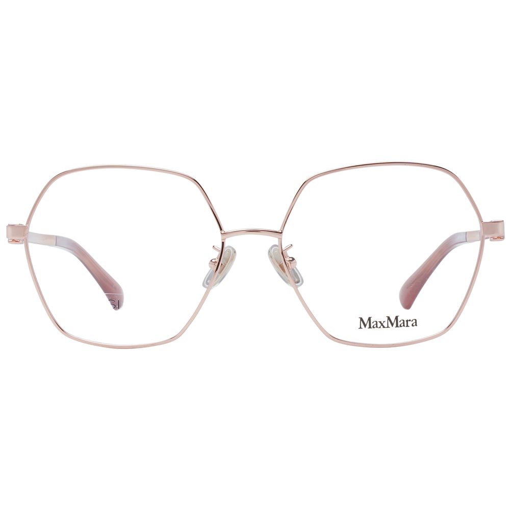 Max Mara Rose Gold Metal Glasses (Frames) | Regal Royce