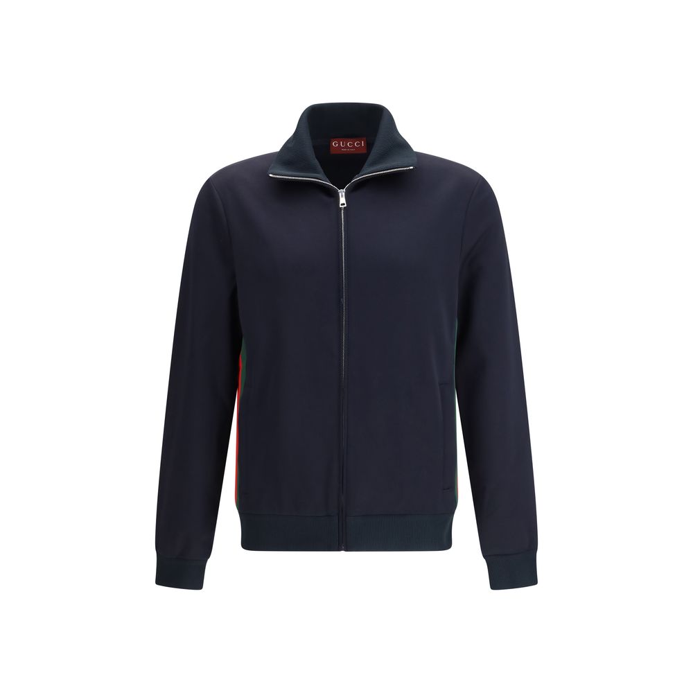 Gucci Blue Polyester Shell Jacket | Regal Royce