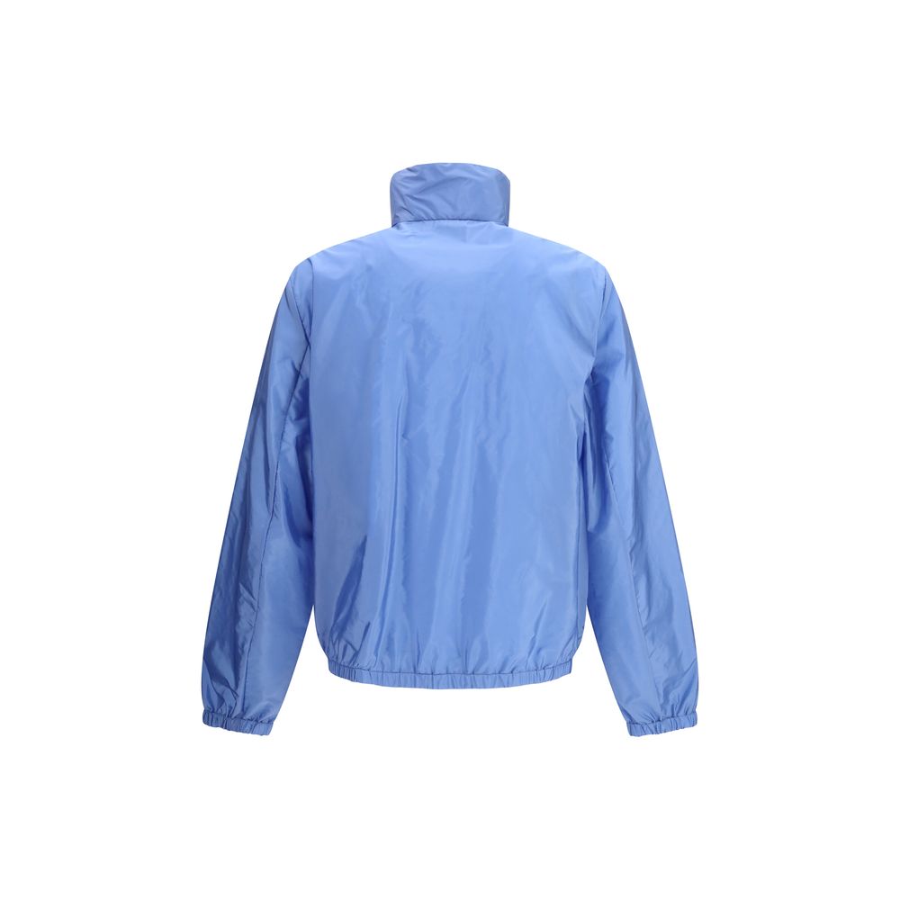 Prada Light Blue Recycled Polyamide Shell Jacket | Regal Royce