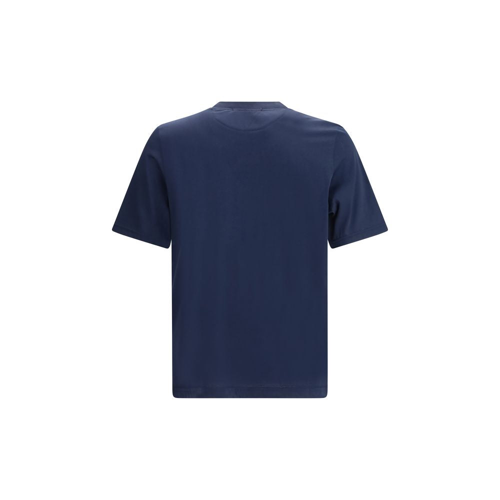 Cruna Blue Cotton T-Shirt | Regal Royce