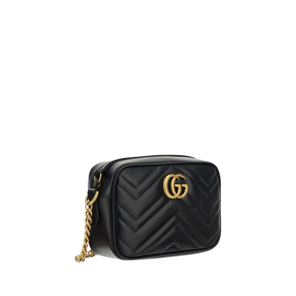 Gucci Black Leather Shoulder Bag | Regal Royce