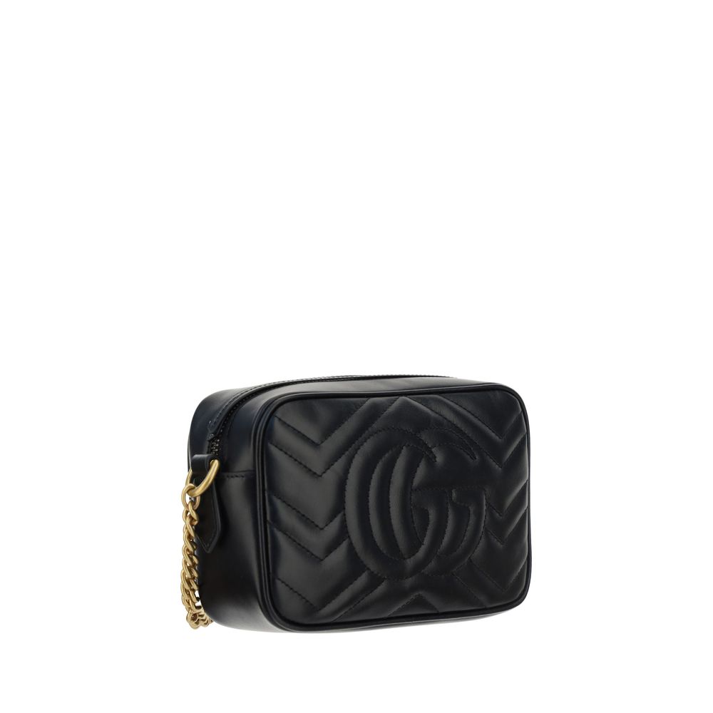 Gucci Black Leather Shoulder Bag | Regal Royce