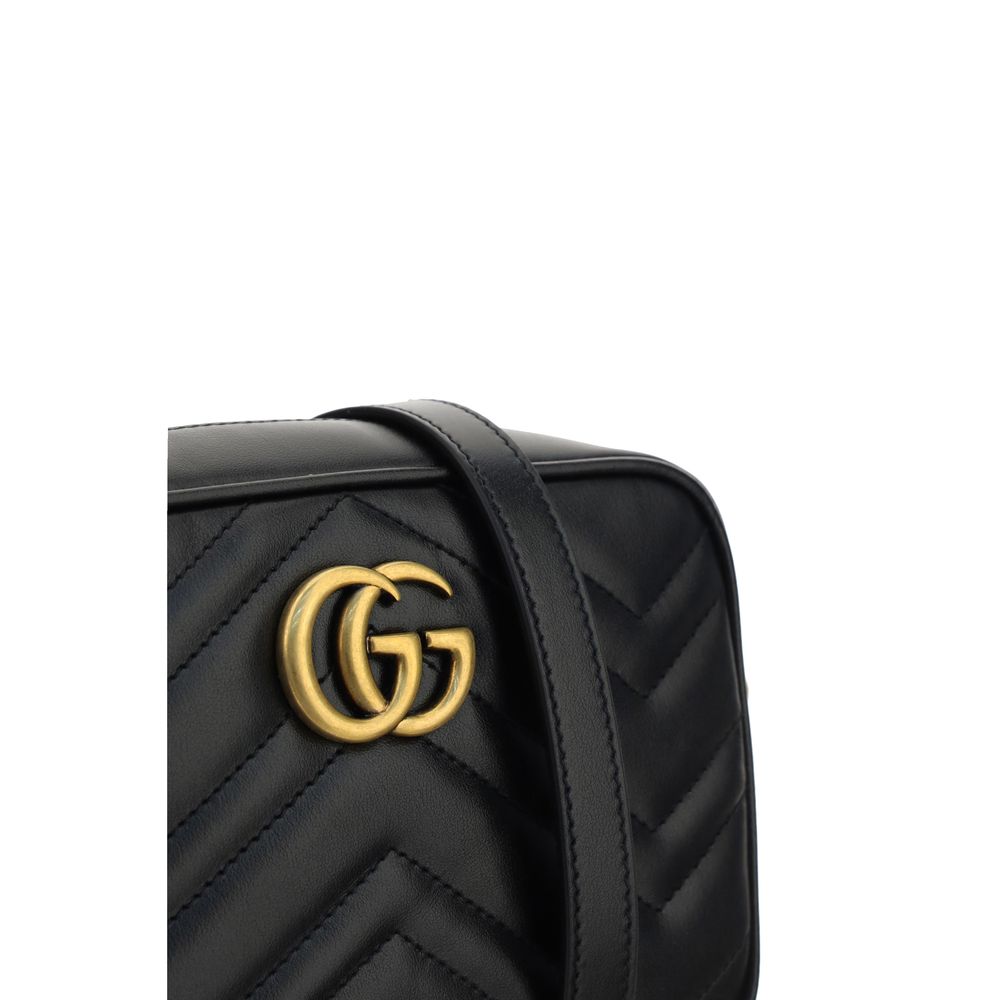 Gucci Black Leather Shoulder Bag | Regal Royce