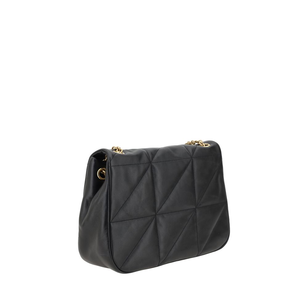 Saint Laurent Black Calf Leather Bos Taurus Shoulder Bag | Regal Royce