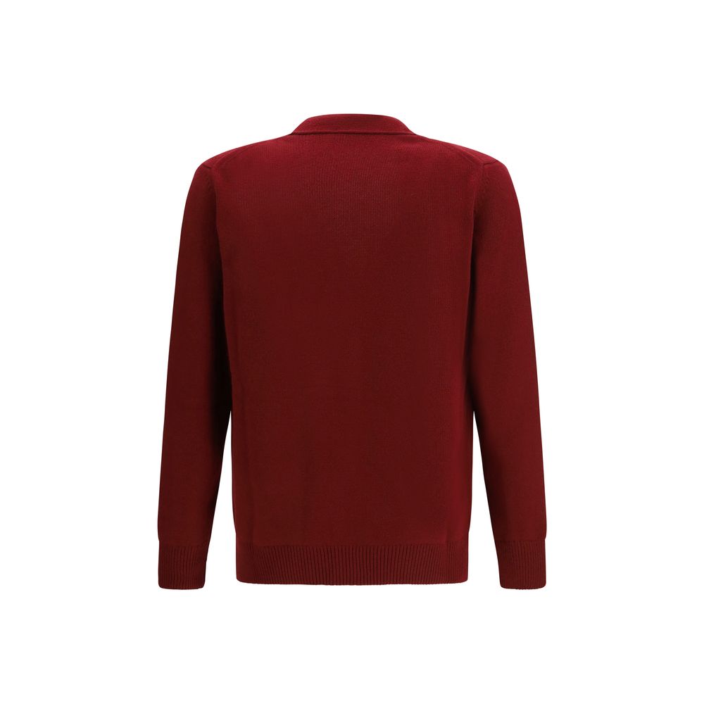 Gucci Bordeaux Wool Cardigan | Regal Royce