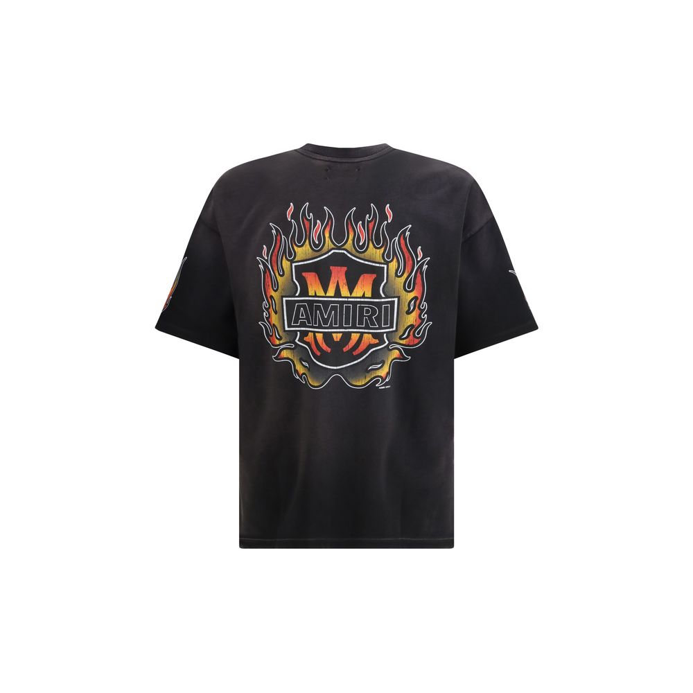 Amiri Gray Cotton T-Shirt | Regal Royce