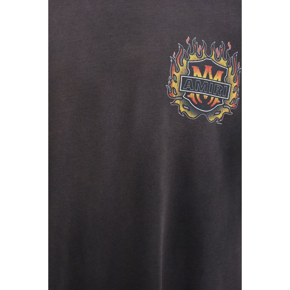 Amiri Gray Cotton T-Shirt | Regal Royce