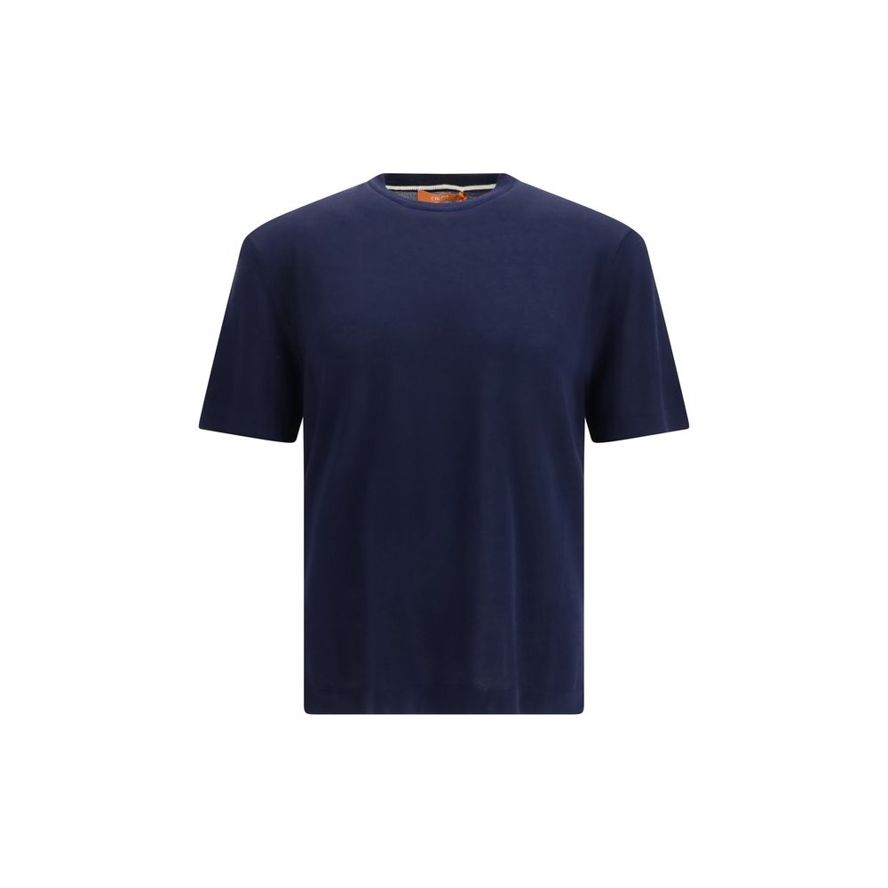 Cruna Blue Cotton T-Shirt | Regal Royce