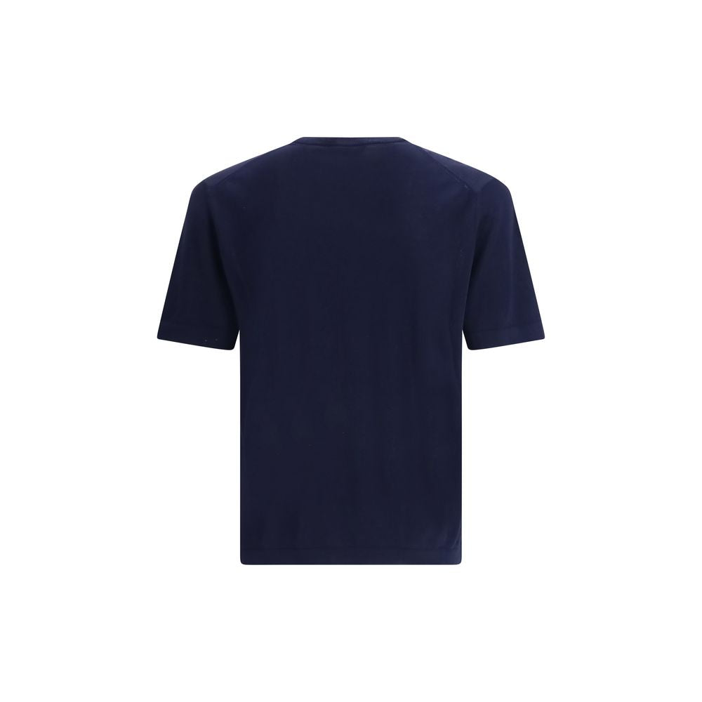 Cruna Blue Cotton T-Shirt | Regal Royce