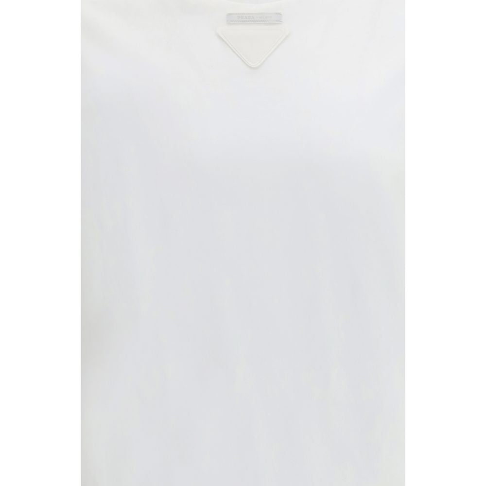Prada White Cotton T-Shirt | Regal Royce