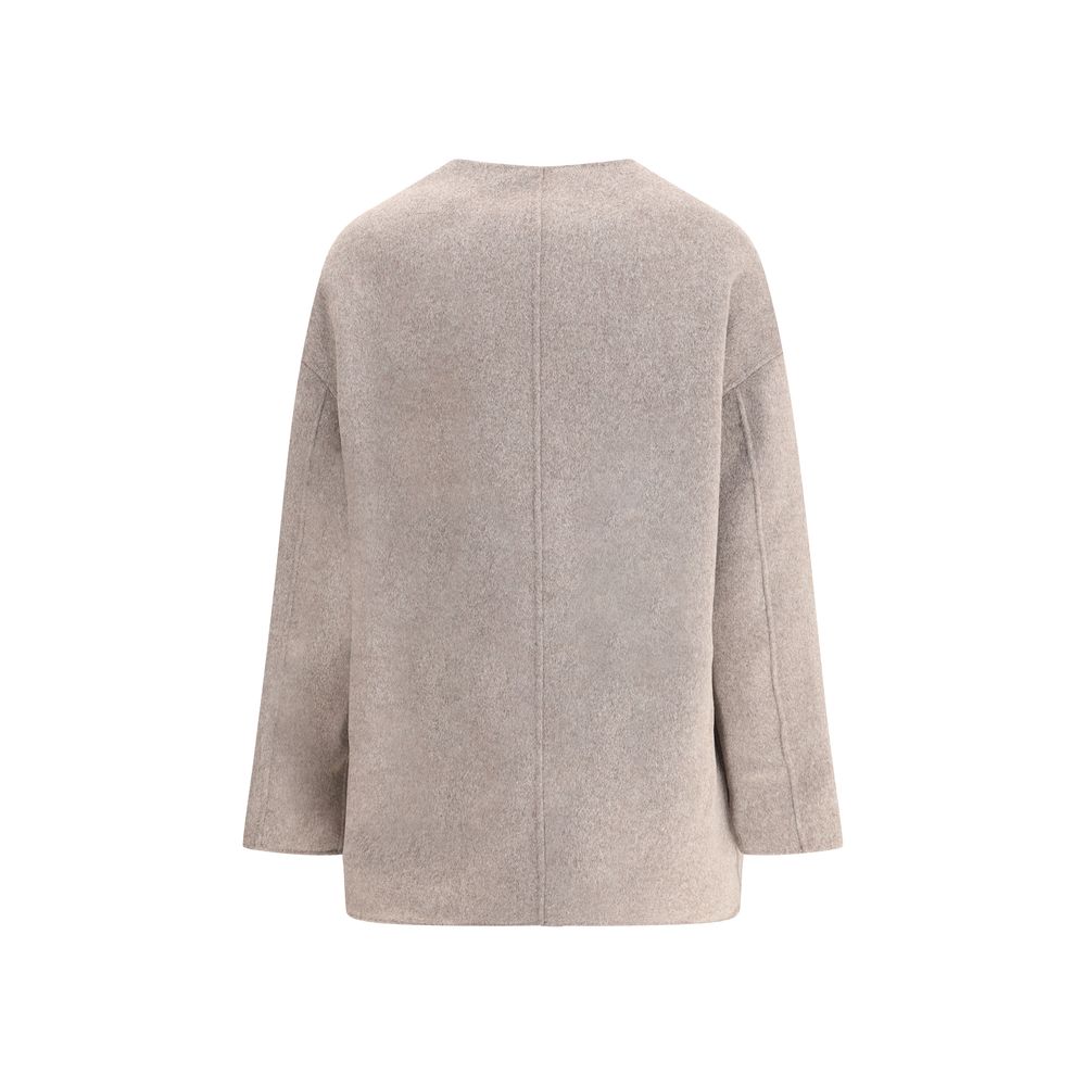 Loulou De Saison Gray Wool Coat | Regal Royce