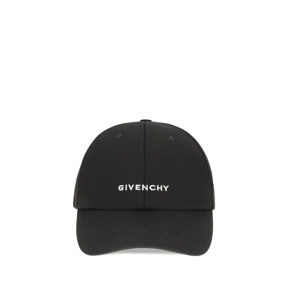 Givenchy Black Cotton Cap (Baseball Hat) | Regal Royce