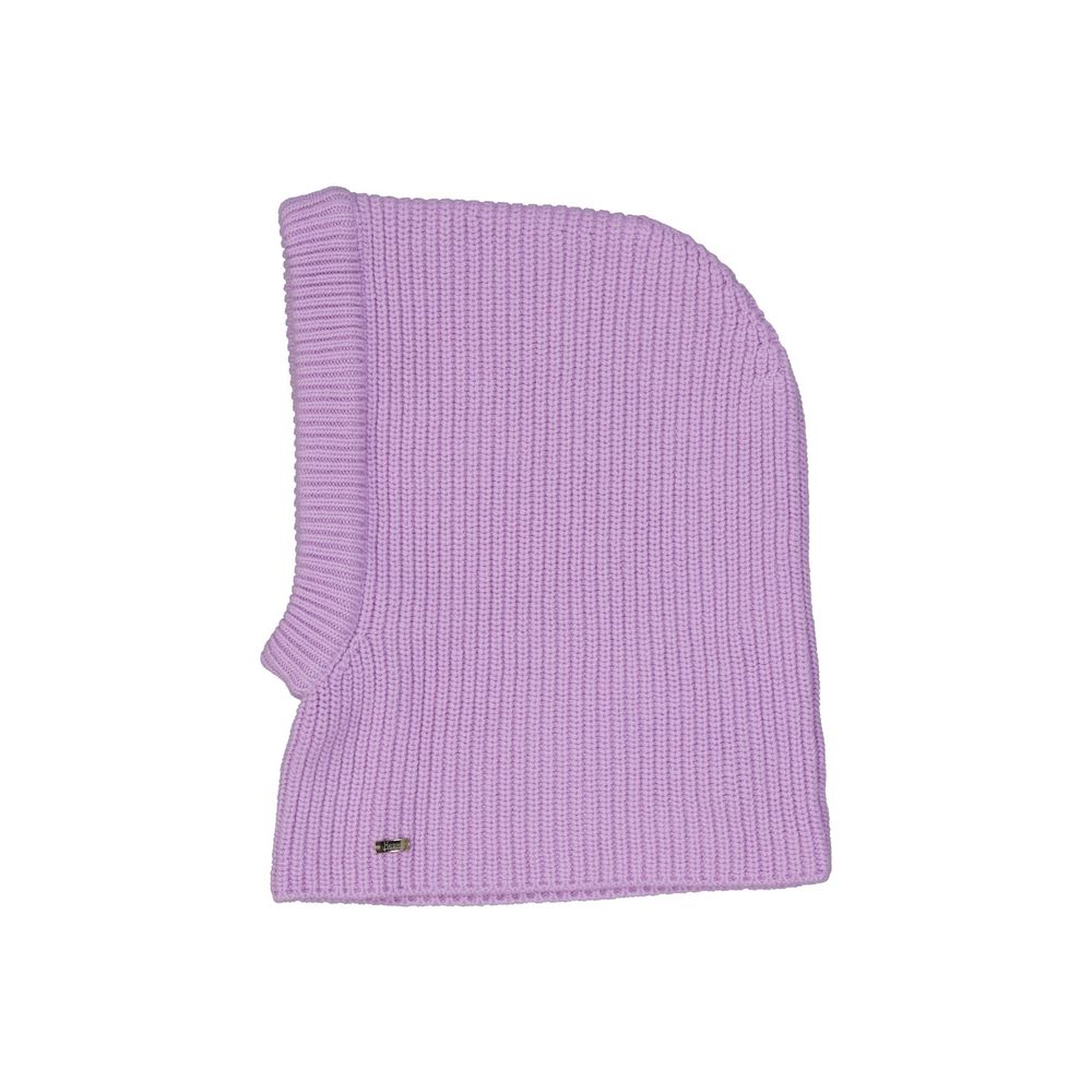 Herno Purple Wool Beanie | Regal Royce
