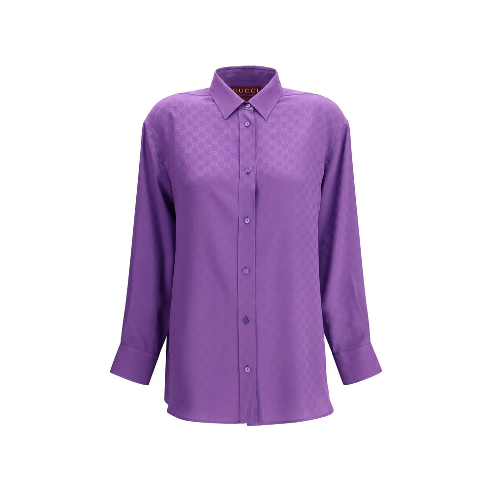 Gucci Multicolor Silk Pattern Shirt | Regal Royce