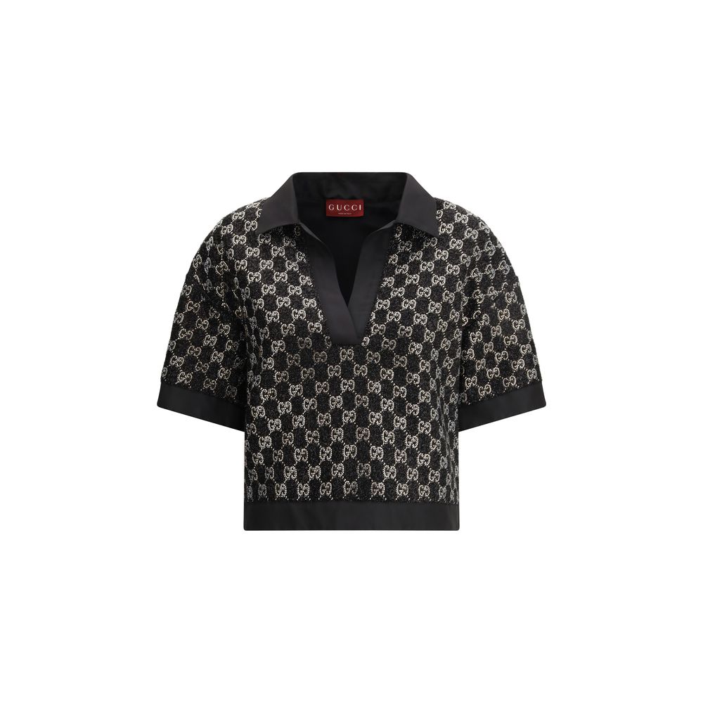 Gucci Black Viscose Top | Regal Royce