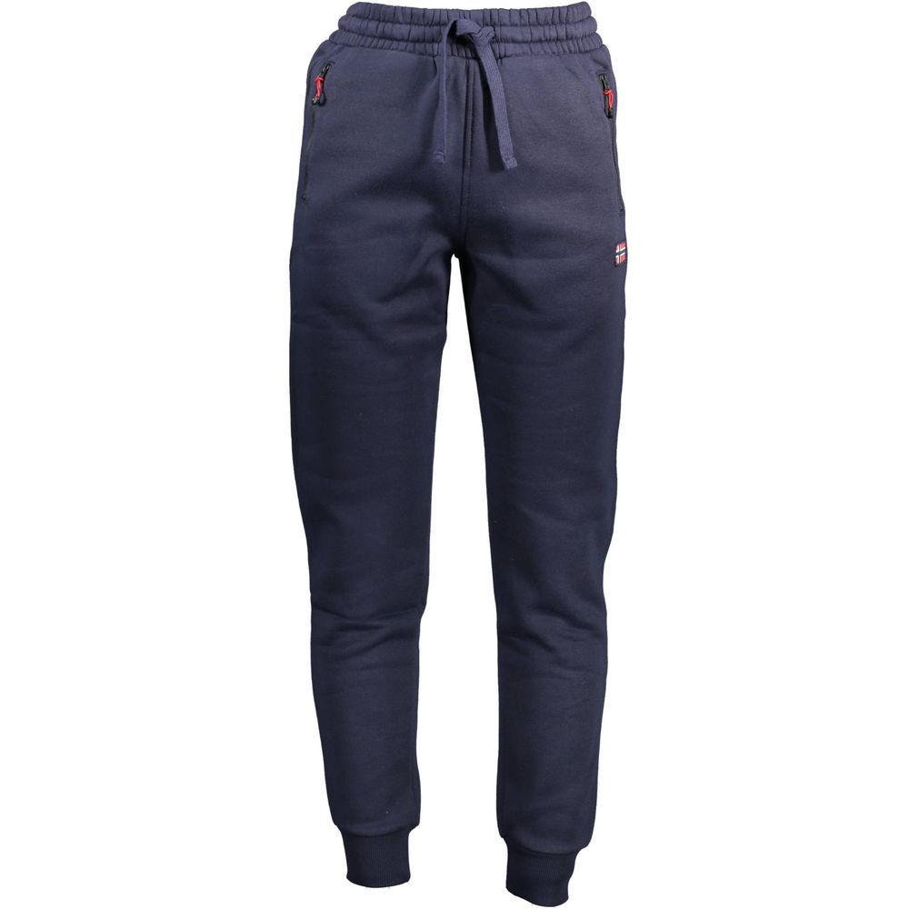 Norway 1963 Blu Cotton Men Track Pant | Regal Royce