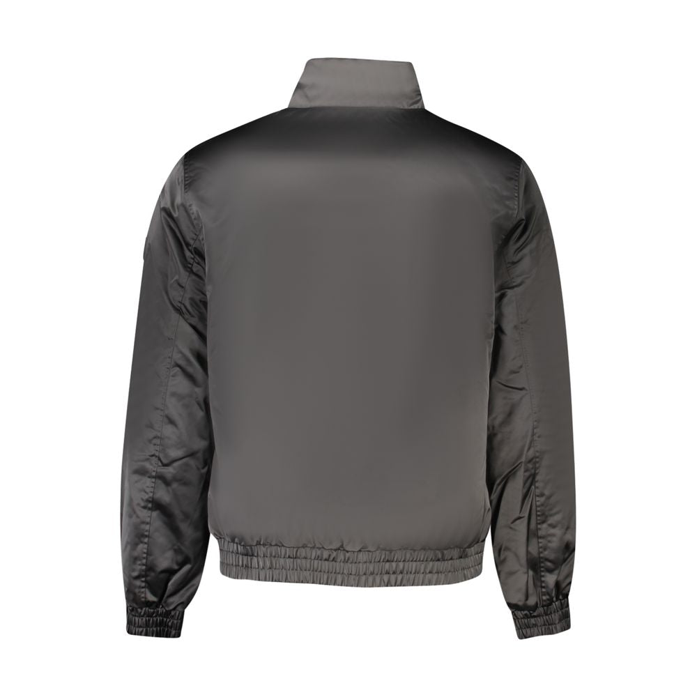 Calvin Klein Black Polyester Men Jacket | Regal Royce