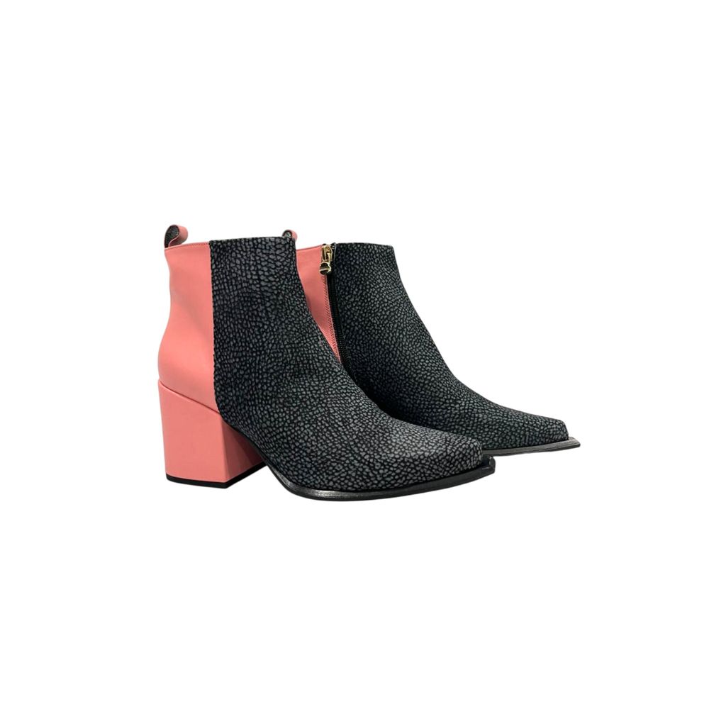 Borbonese Pink Genuine Leather Women Boot | Regal Royce