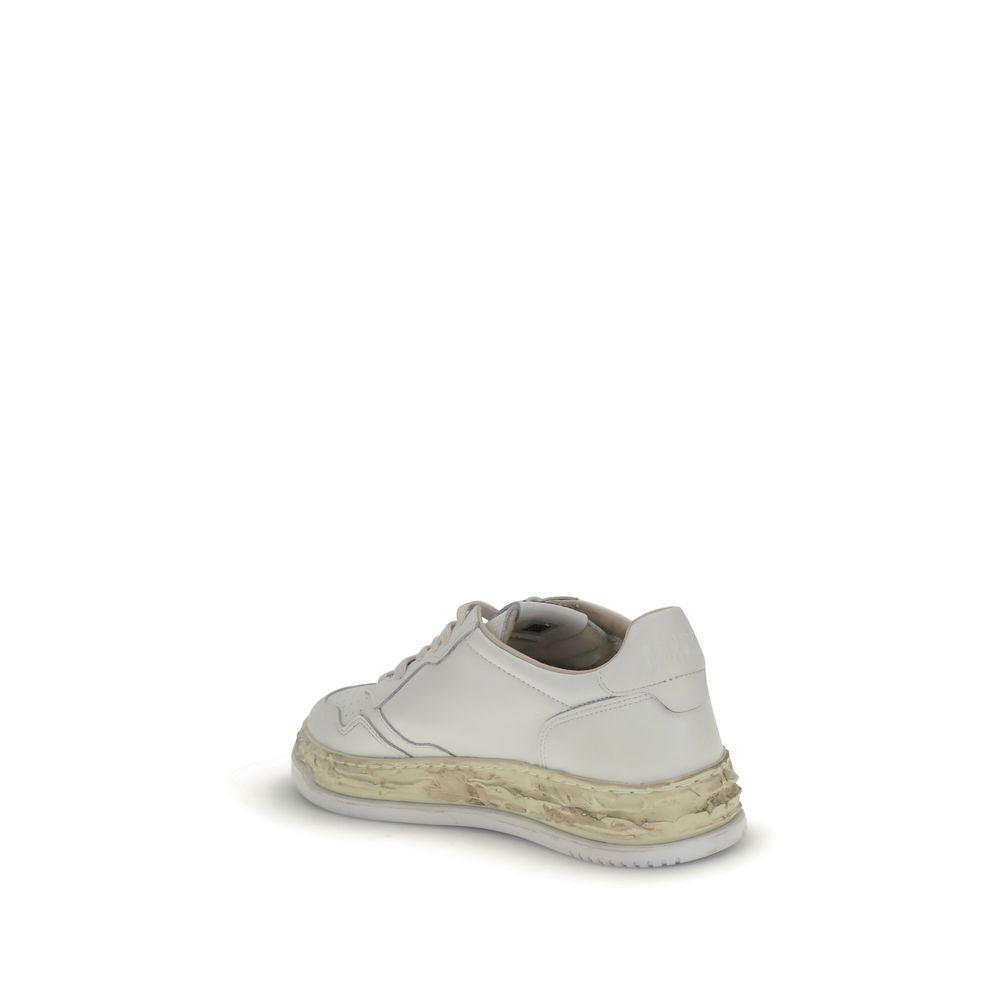 Autry White Leather Sneakers | Regal Royce