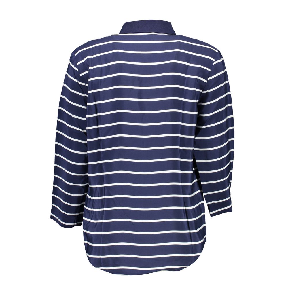 Gant Blue Viscose Women Polo Shirt | Regal Royce