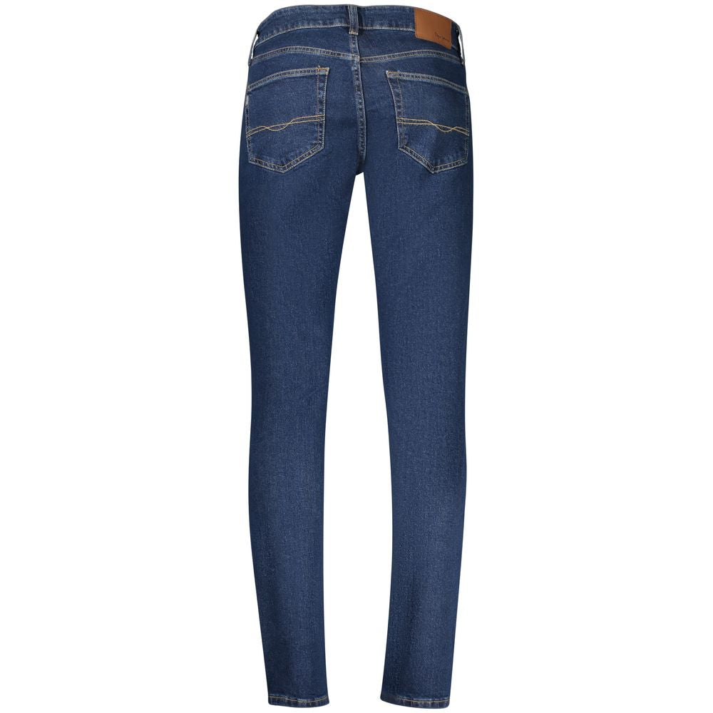 Pepe Jeans Blu Cotton Men's Jeans | Regal Royce