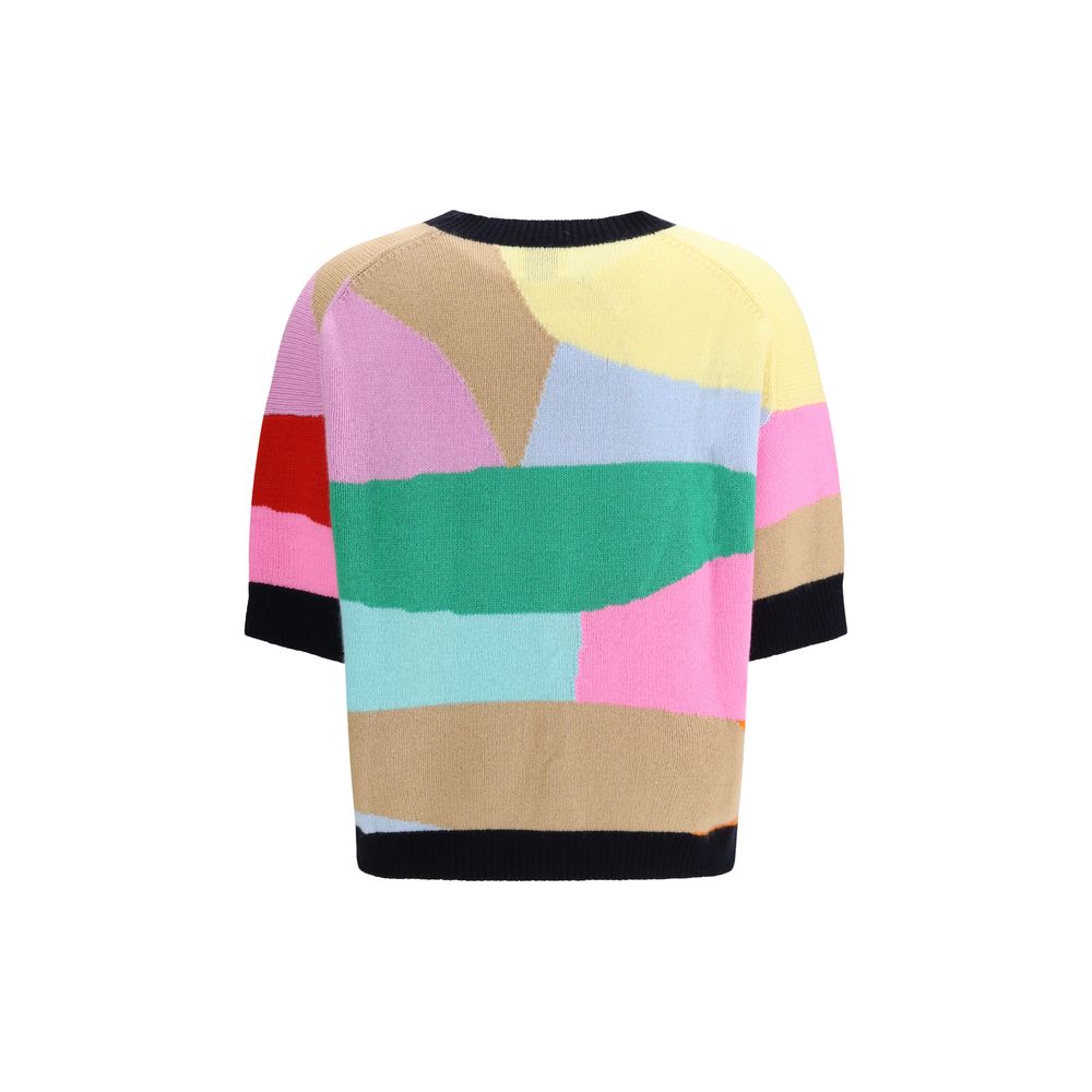 Allude Multicolor Cashmere Cashmere Sweater | Regal Royce