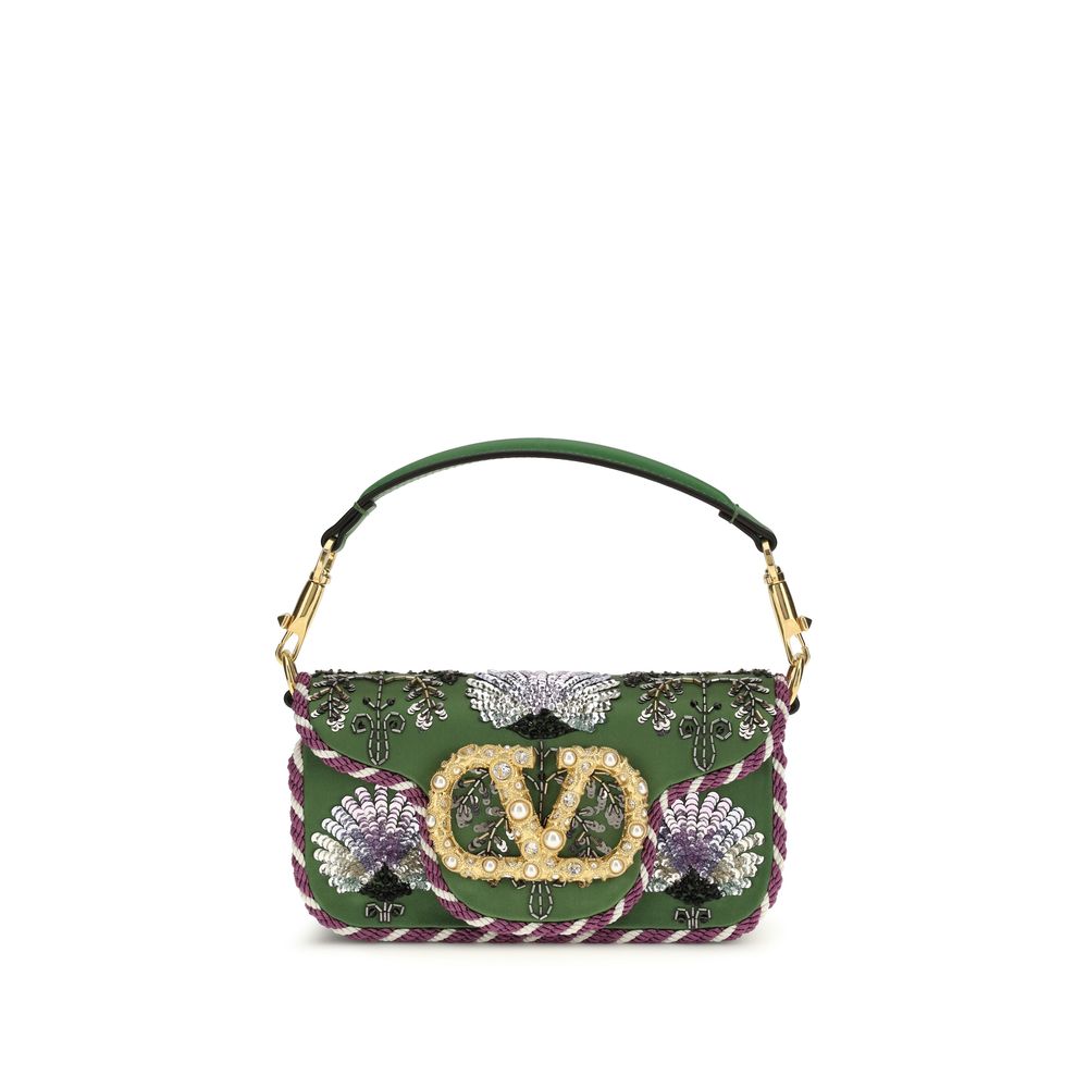 Valentino Garavani Multicolor Silk Shoulder Bag | Regal Royce