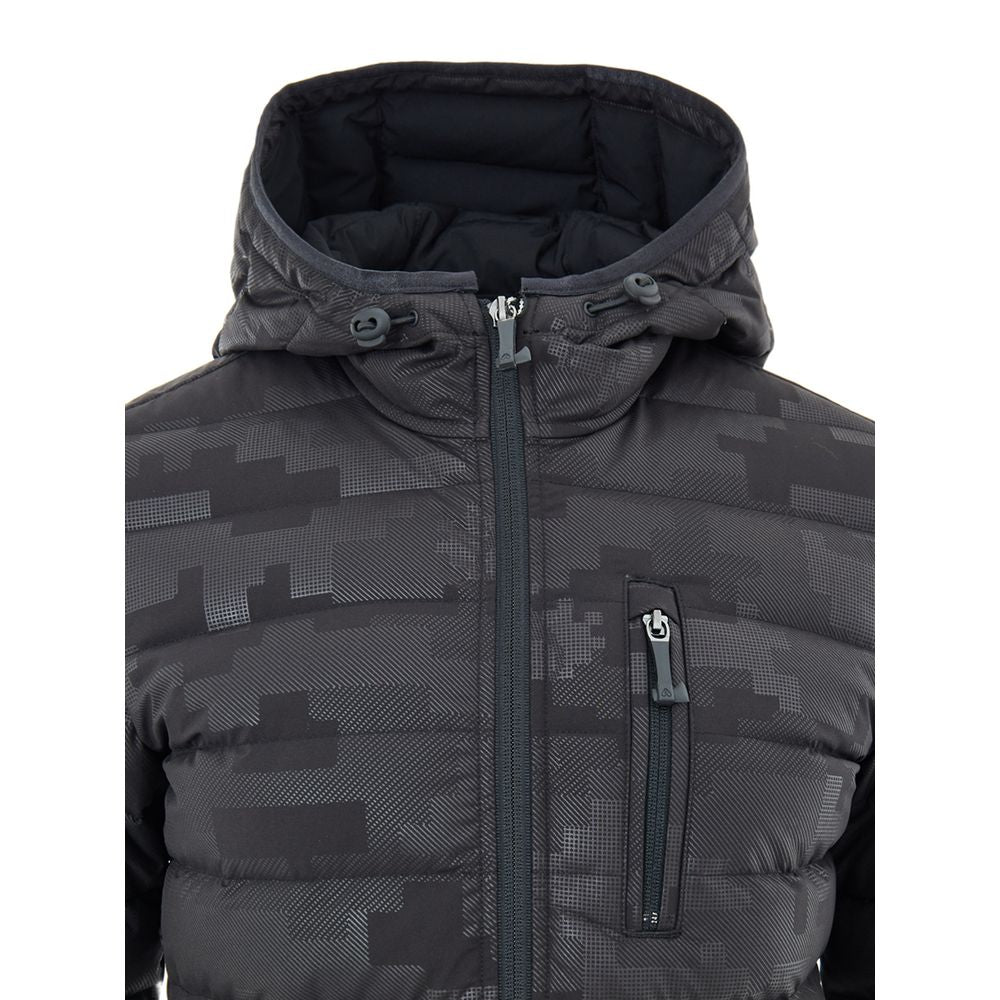 Moose Knuckles Black Nylon Coat | Regal Royce