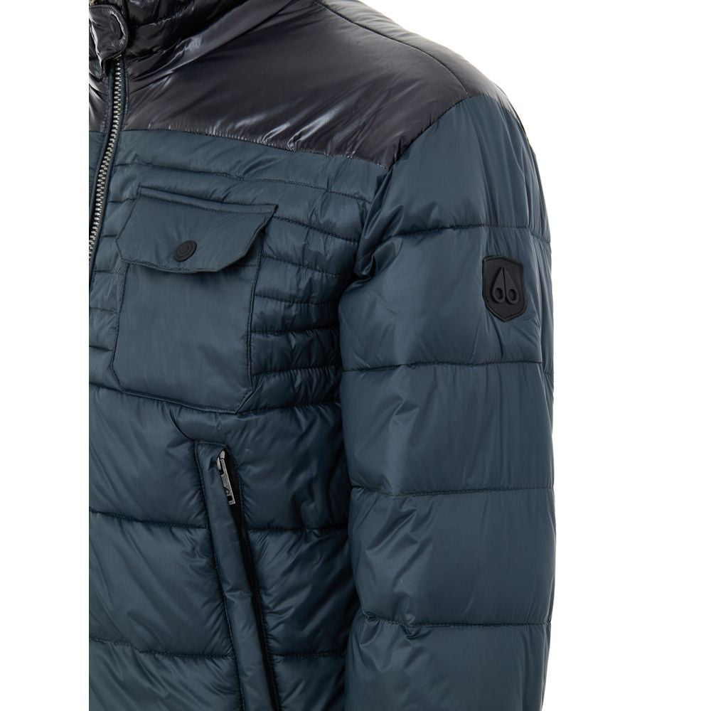 Moose Knuckles Gray Cotton Jackets And Coat | Regal Royce