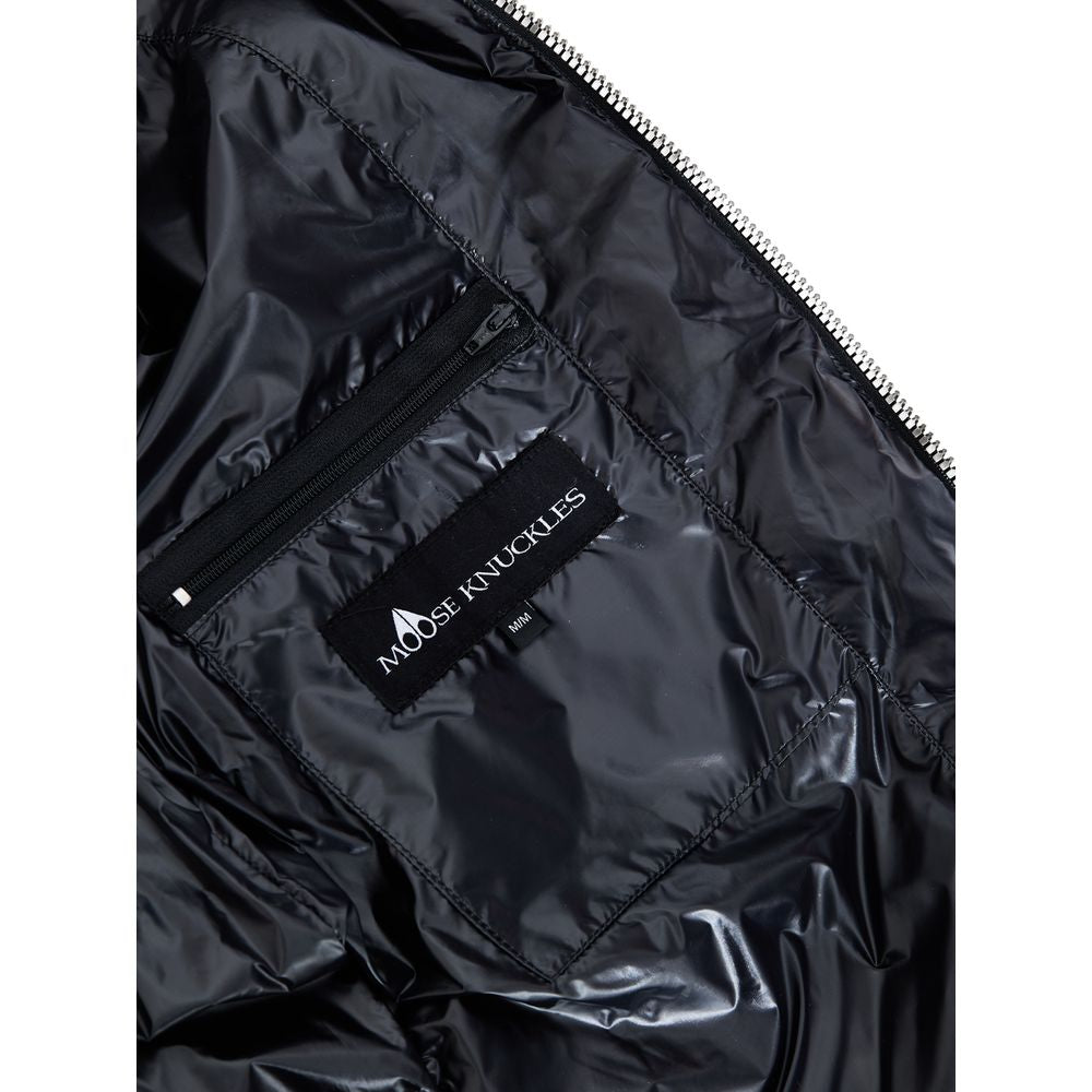 Moose Knuckles Gray Cotton Jackets And Coat | Regal Royce