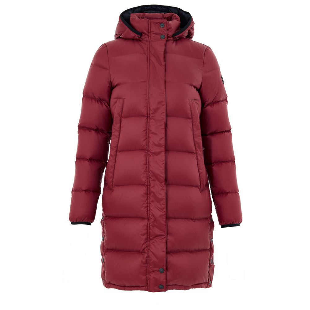 Moose Knuckles Bordeaux Cotton Full-Length Jacket | Regal Royce