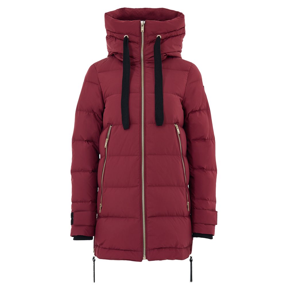 Moose Knuckles Bordeaux Nylon Coat | Regal Royce