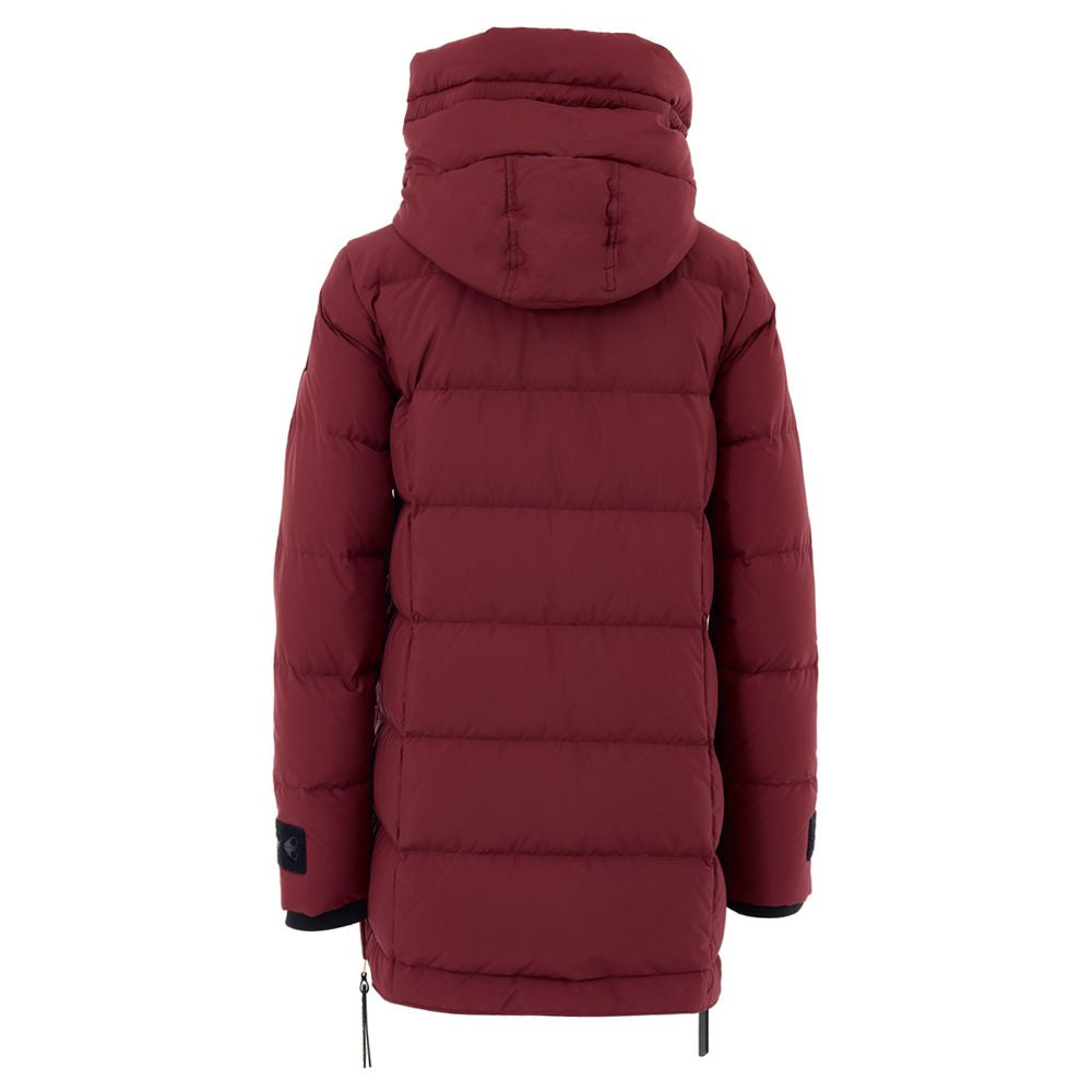 Moose Knuckles Bordeaux Nylon Coat | Regal Royce