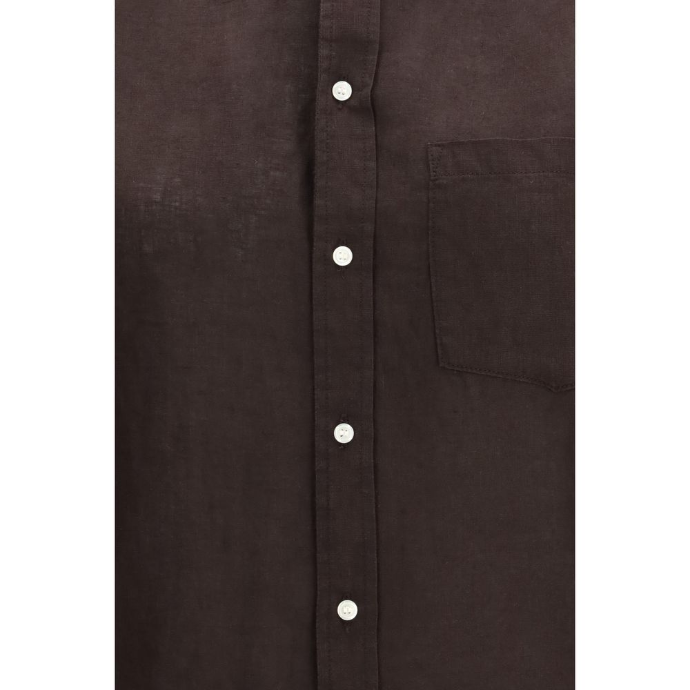 Citizens of Humanity Brown Linen Blouse | Regal Royce