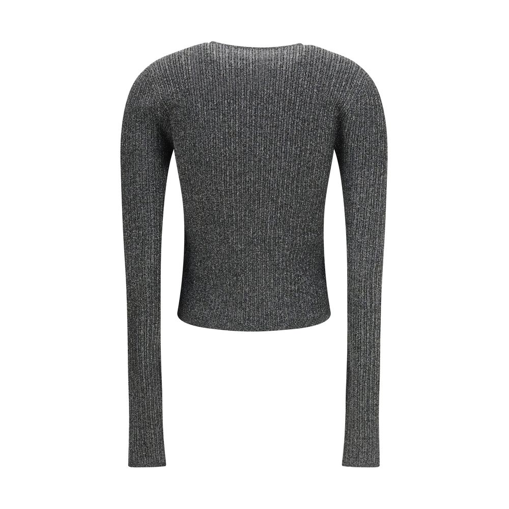 Amiri Black Viscose Cardigan | Regal Royce