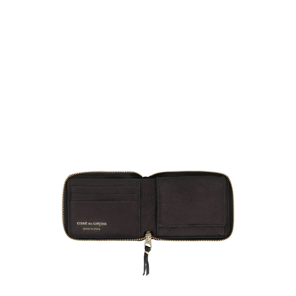Comme Des Garçons Black Calfskin Wallet | Regal Royce