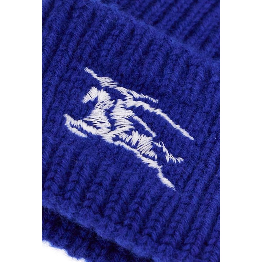 Burberry Blue Cashmere Beanie | Regal Royce
