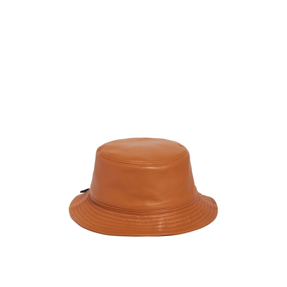 Loewe Brown Calfskin Bucket Hat | Regal Royce