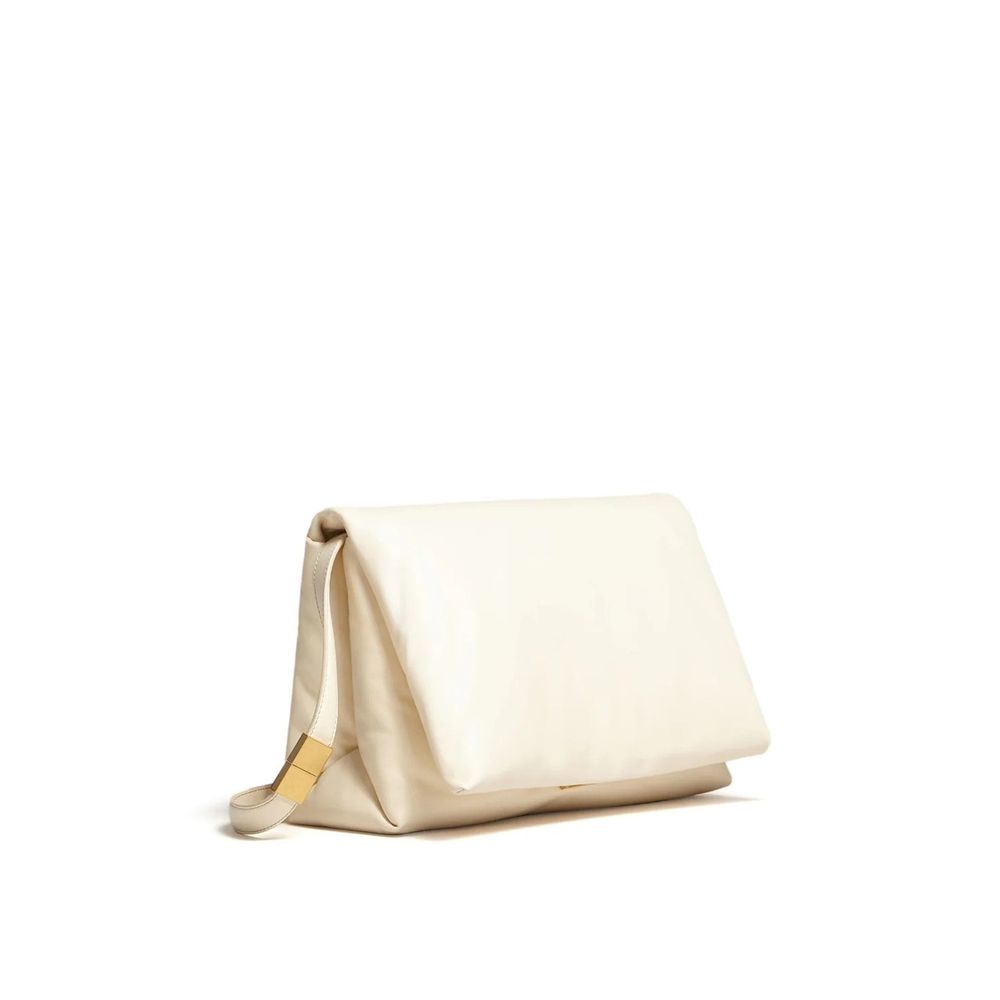 Marni White Calfskin Shoulder Bag | Regal Royce