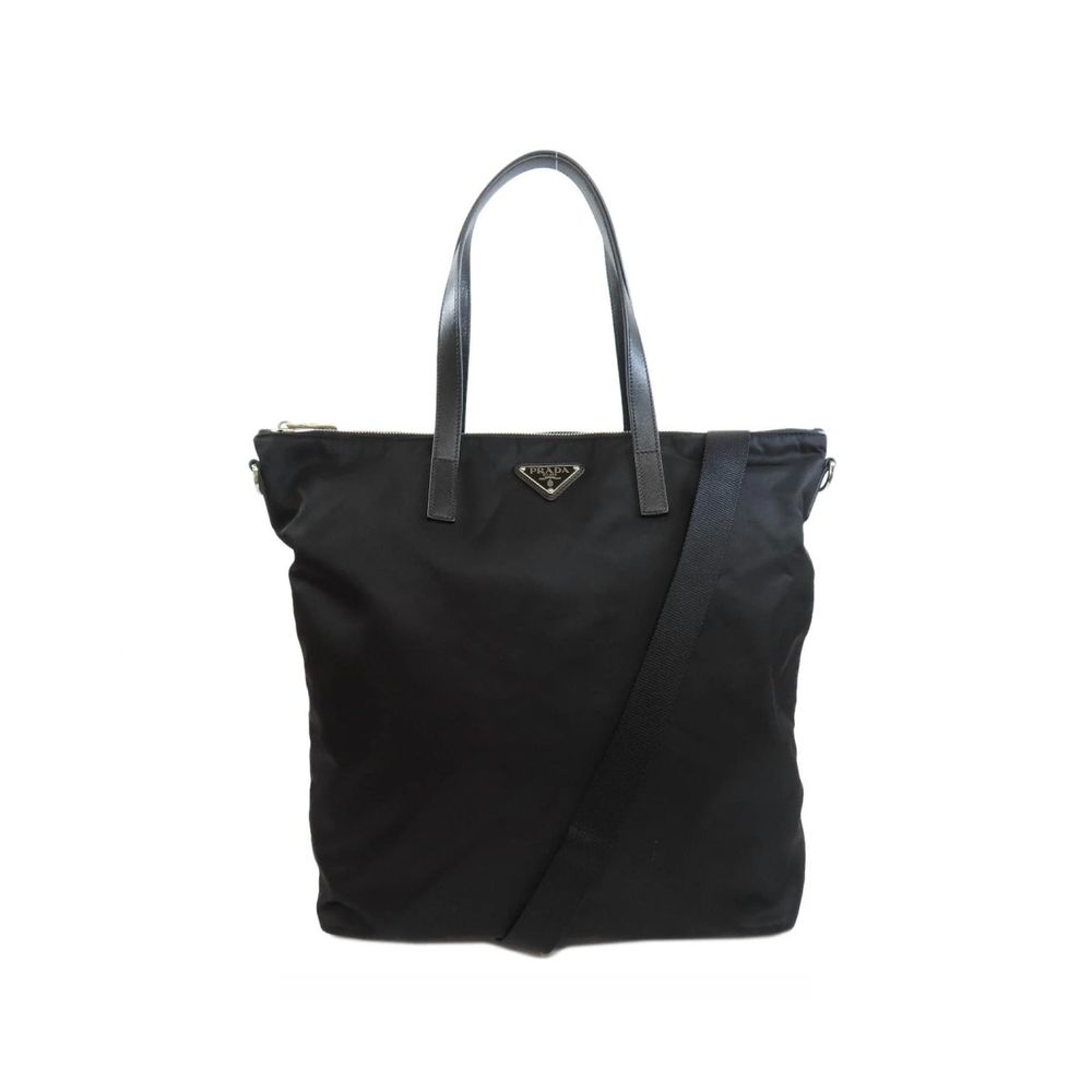 Prada Black Nylon Tote Bag | Regal Royce